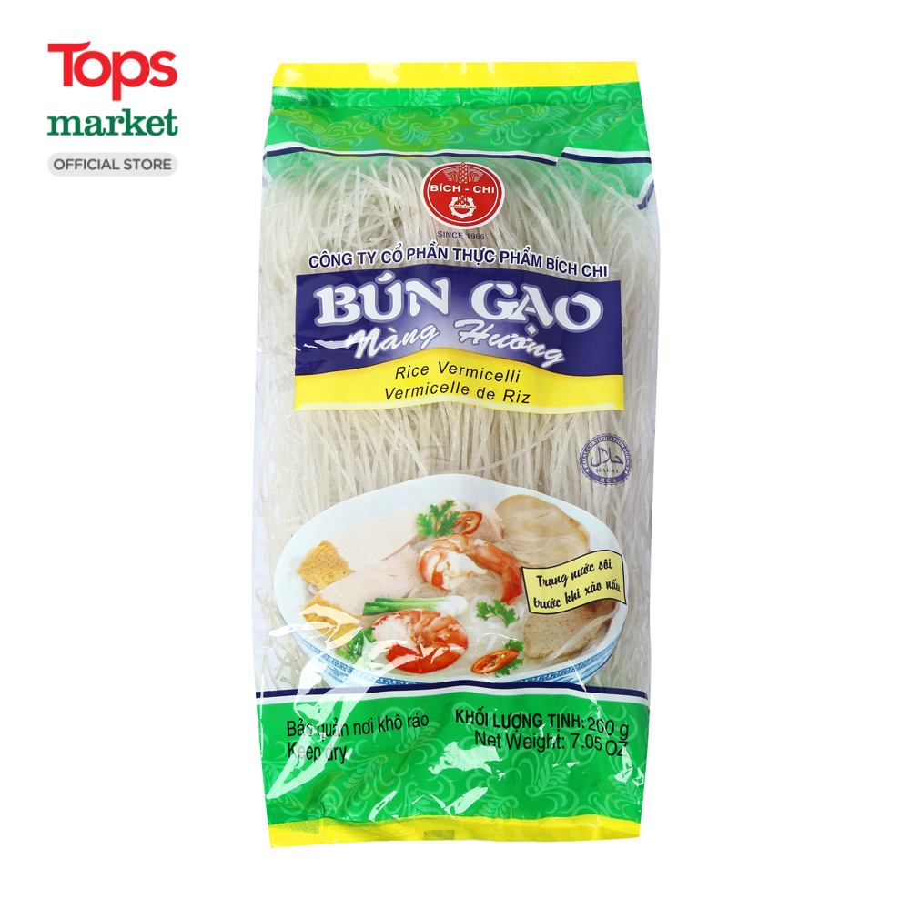 Bún gạo khô nàng hương 200g - siêu thị tops market