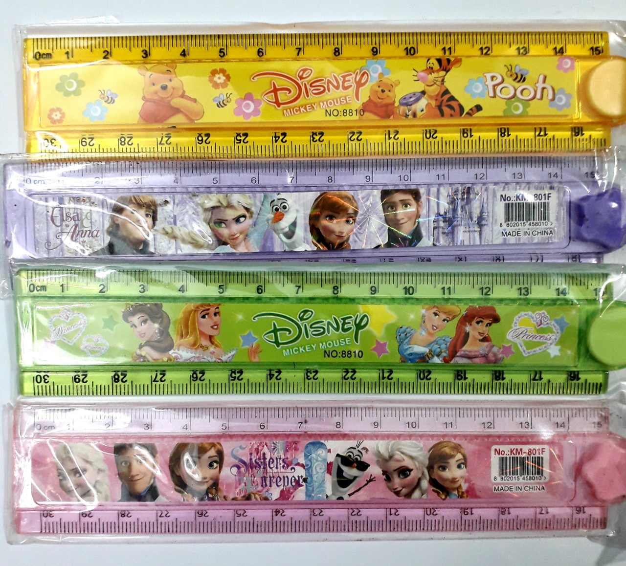 3 cái thước kẻ 30cm có gấp