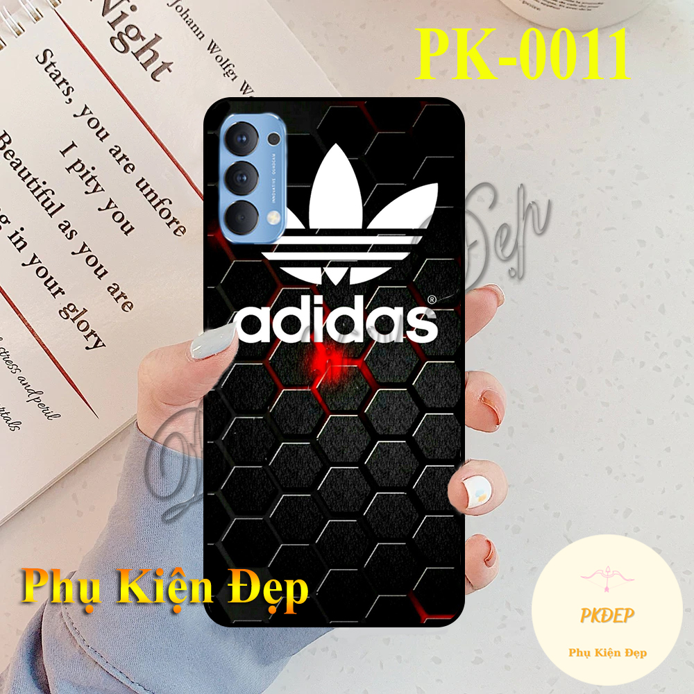 [HCM]Ốp lưng Oppo Reno 4 - Ốp dẻo đen in hình Họa Tiết thể thao