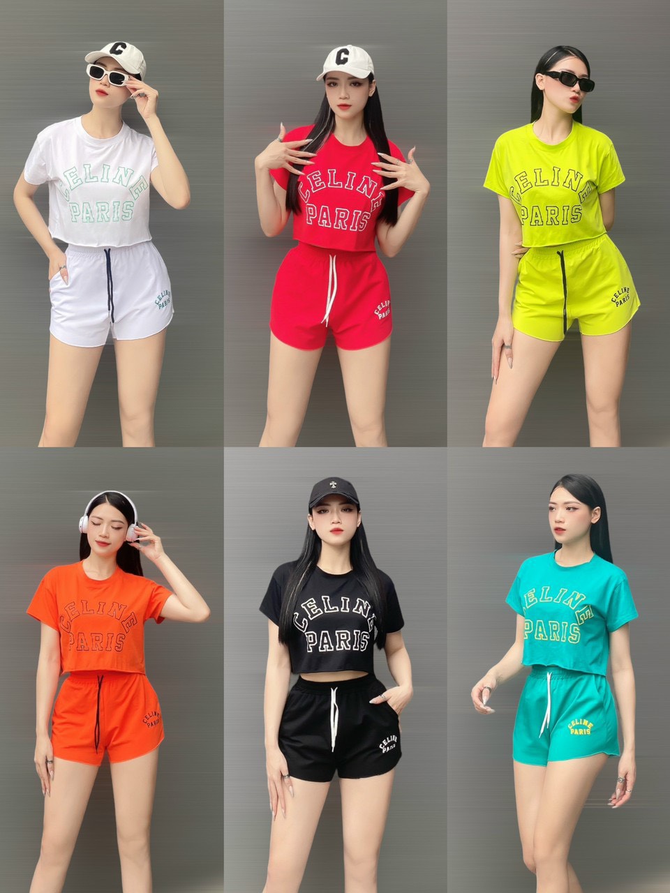 Bộ đùi Paris chất cotton co giãn 4 chiều cực thoải mái