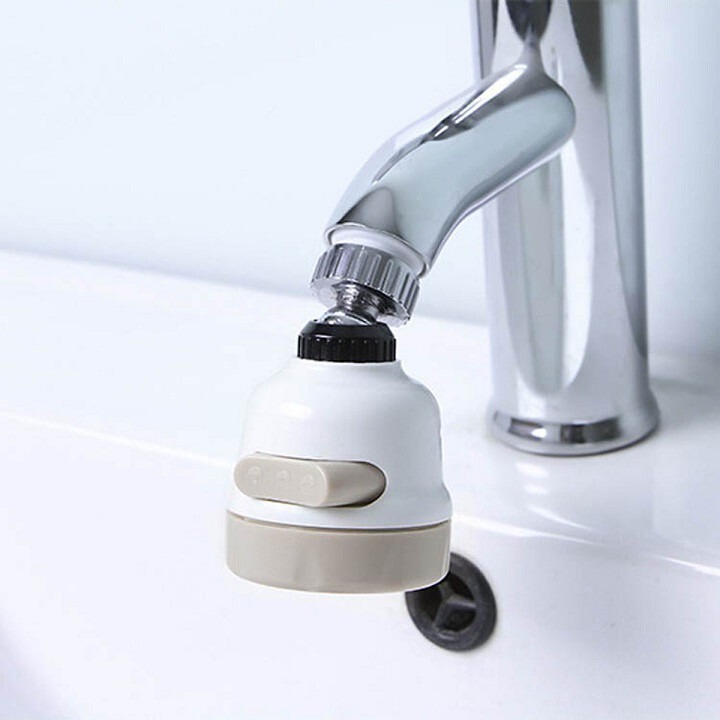 Vòi Nước Rửa Bát Inox Tăng Áp Xoay 360 Độ