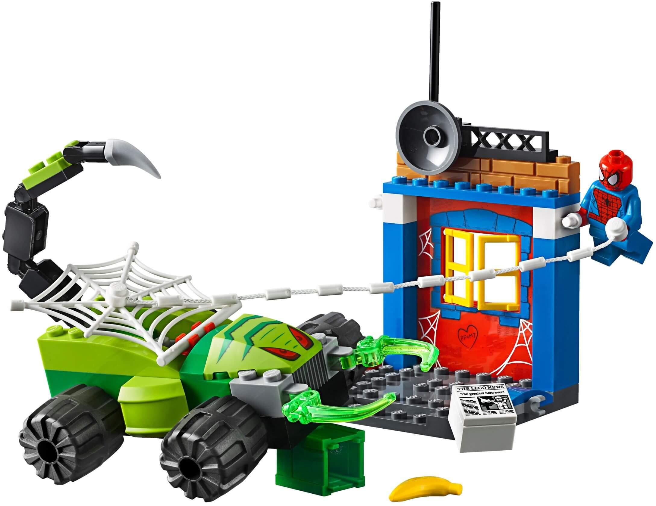 Mua đồ chơi LEGO Juniors 10754 - Spider-Man đại chiến Scorpion (LEGO  Juniors 10754 Spider-Man vs. Scorpion Street Showdown) 