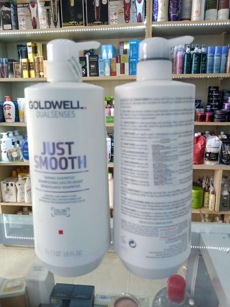 Dầu gội đầu Goldwell Just Smooth 1000ml