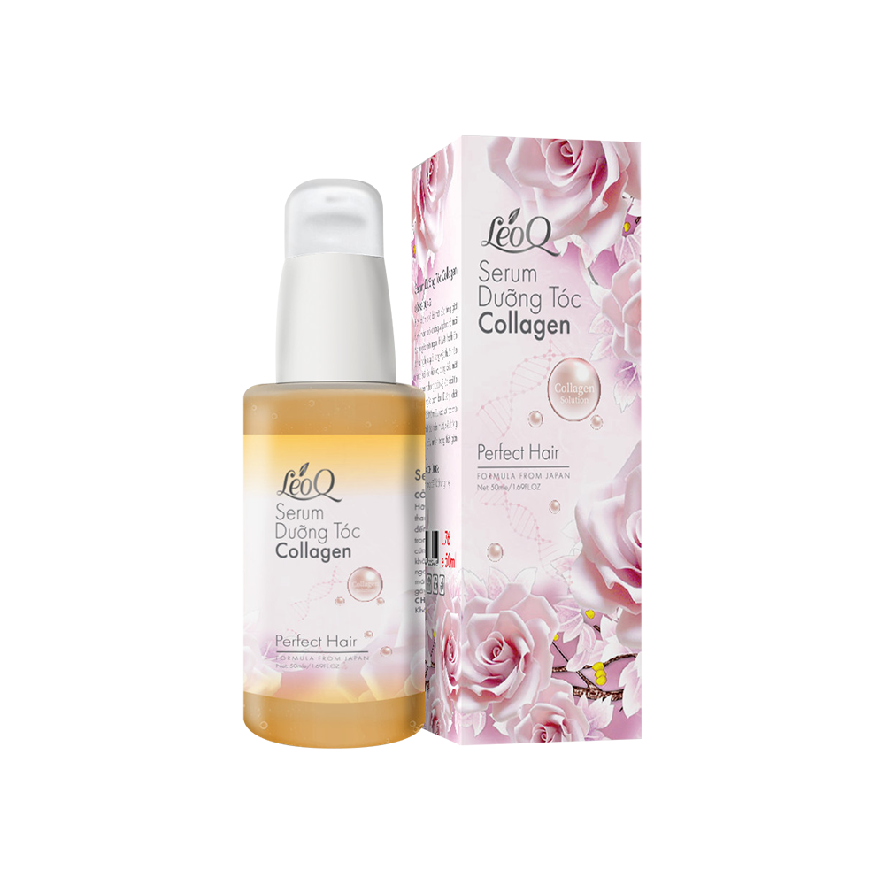 Serum dưỡng tóc LeoQ phục hồi tóc ngăn gãy rụng kích thích tóc mọc 50ml L76
