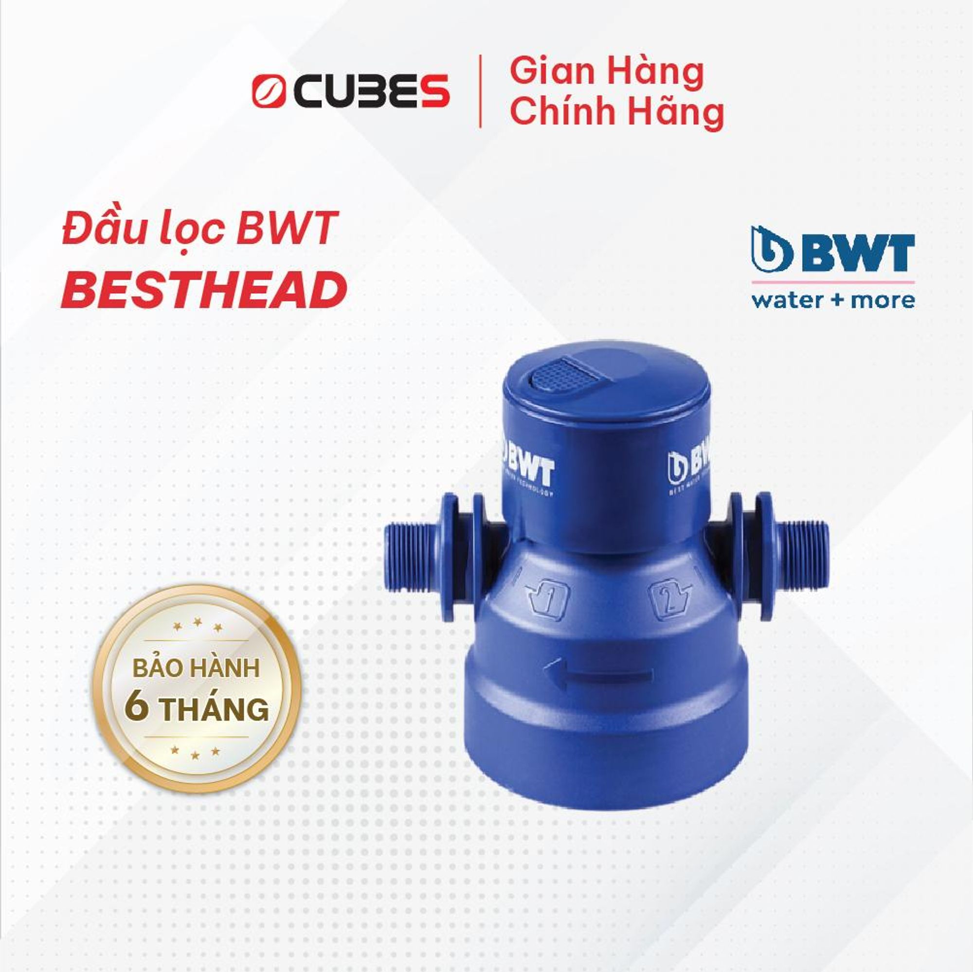 Đầu lọc nước BWT Besthead - Nhập khẩu chính hãng từ Áo