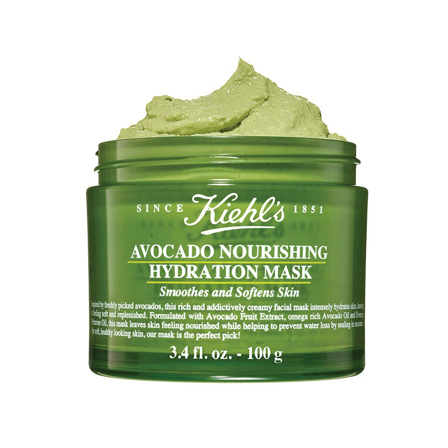 Mặt nạ bơ kiehl’s avocado nourishing hydration mask 100g bill mỹ
