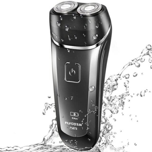 Máy cạo râu 2 lưỡi chống nước flyco fs871vn