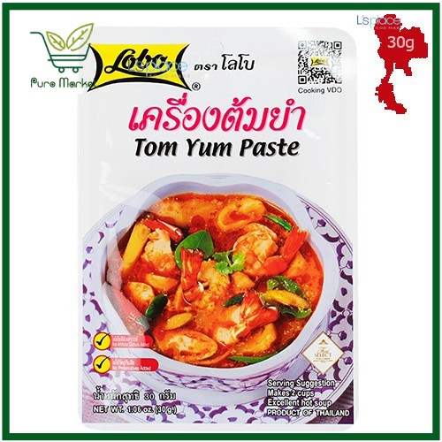 Bột Gia Vị Lẩu Thái hiệu Lobo Tomyam Food 30g