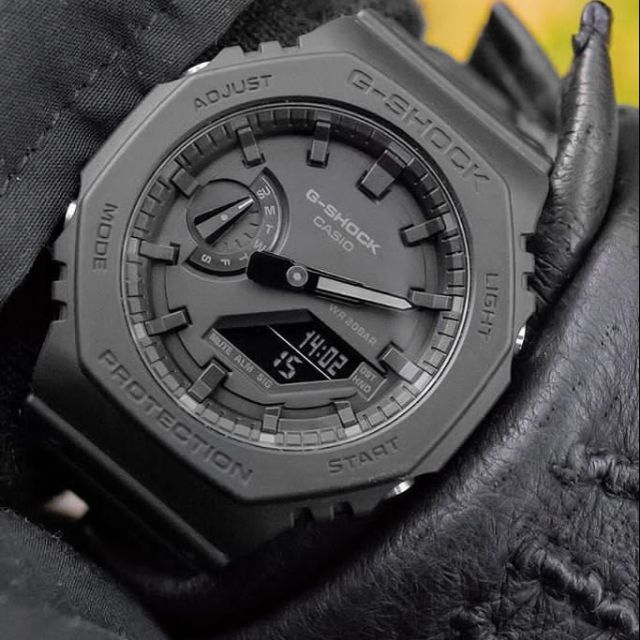 Đồng hồ nam g-shock ga-2100 full phụ kiện - đồng hồ gshock thể thao chống nước chống va đập chạy full kim , auto light , đồng hồ casio chính hãng dual time thiết kế tinh tế ,năng động mạnh mẽ