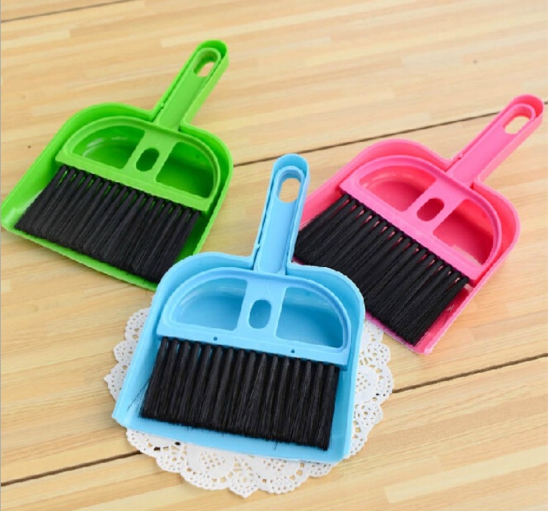 Bộ chổi quét bụi và ki hốt rác mini