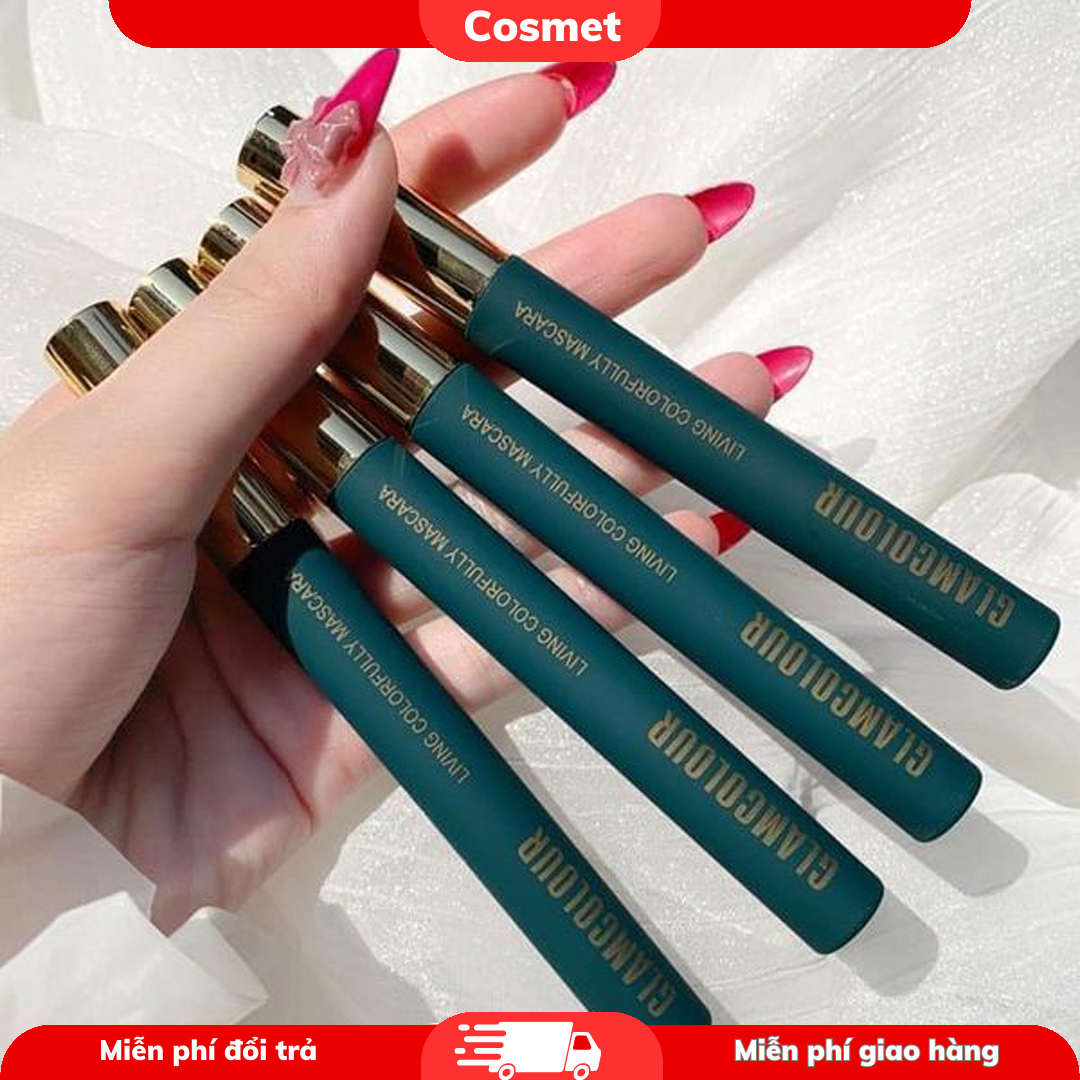 Mascara Chuốt cong lông mi tự nhiên chải mi trên dưới tạo hình mi tự nhiên