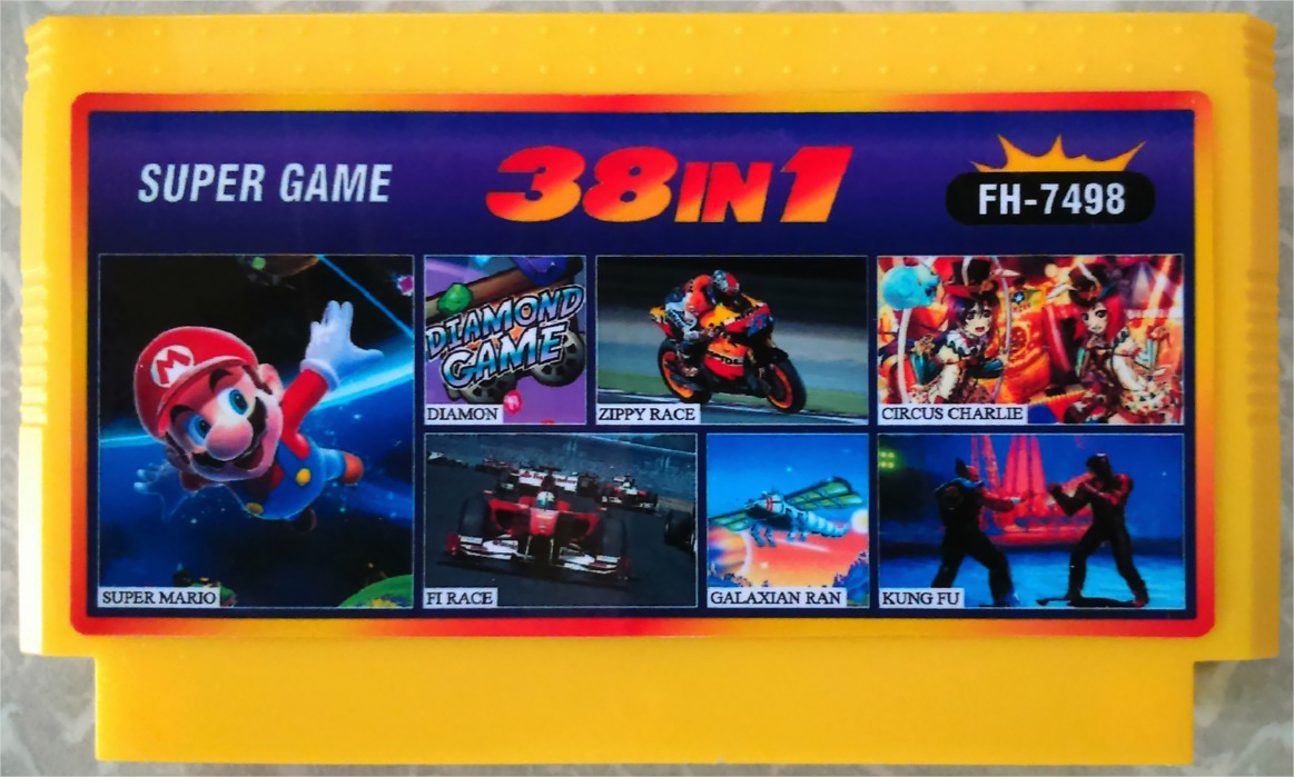 Băng game 4 nút 38 in 1