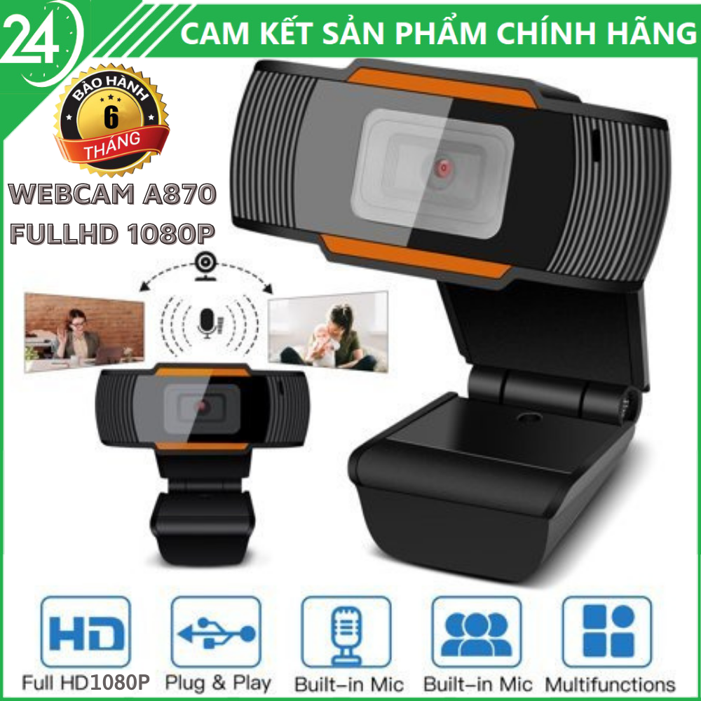 Webcam máy tính có mic Webcam máy tính Full HD 1080P Bảo Hành 6 Tháng, Webcam có mic , góc rộng phục vụ cho việc học tập, giảng dạy và họp hành online trong mùa dịch, webcam full hd , webcam full hd 1080p , webcam full hd 1080pc
