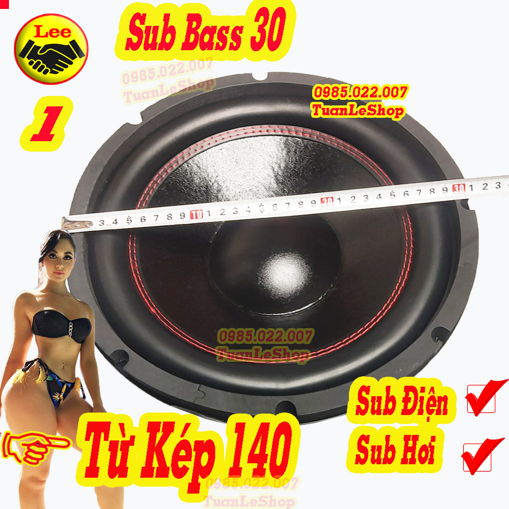 LOA SIÊU TRẦM SUB 30 COI 50 TỪ KÉP 140 - GIÁ 1 CHIẾC - LOA SUB 3 TAC COI 51