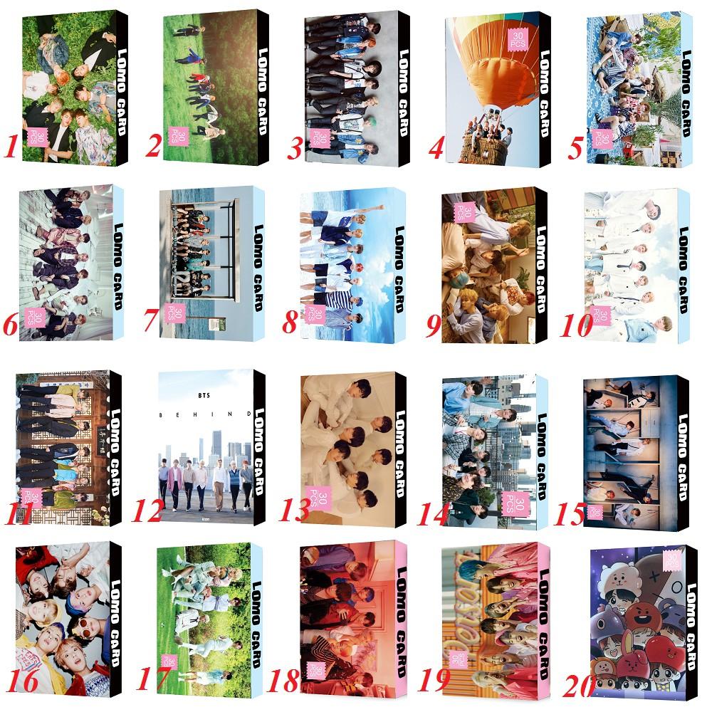 [ Mua 5 TẶNG 1 Pm shop lomo muốn tặng nhé ] LOMO BTS CARD BTS MẪU 30 TẤM ẢNH KPOP BTS CỰC ĐẸP CỰC CHẤT 2019