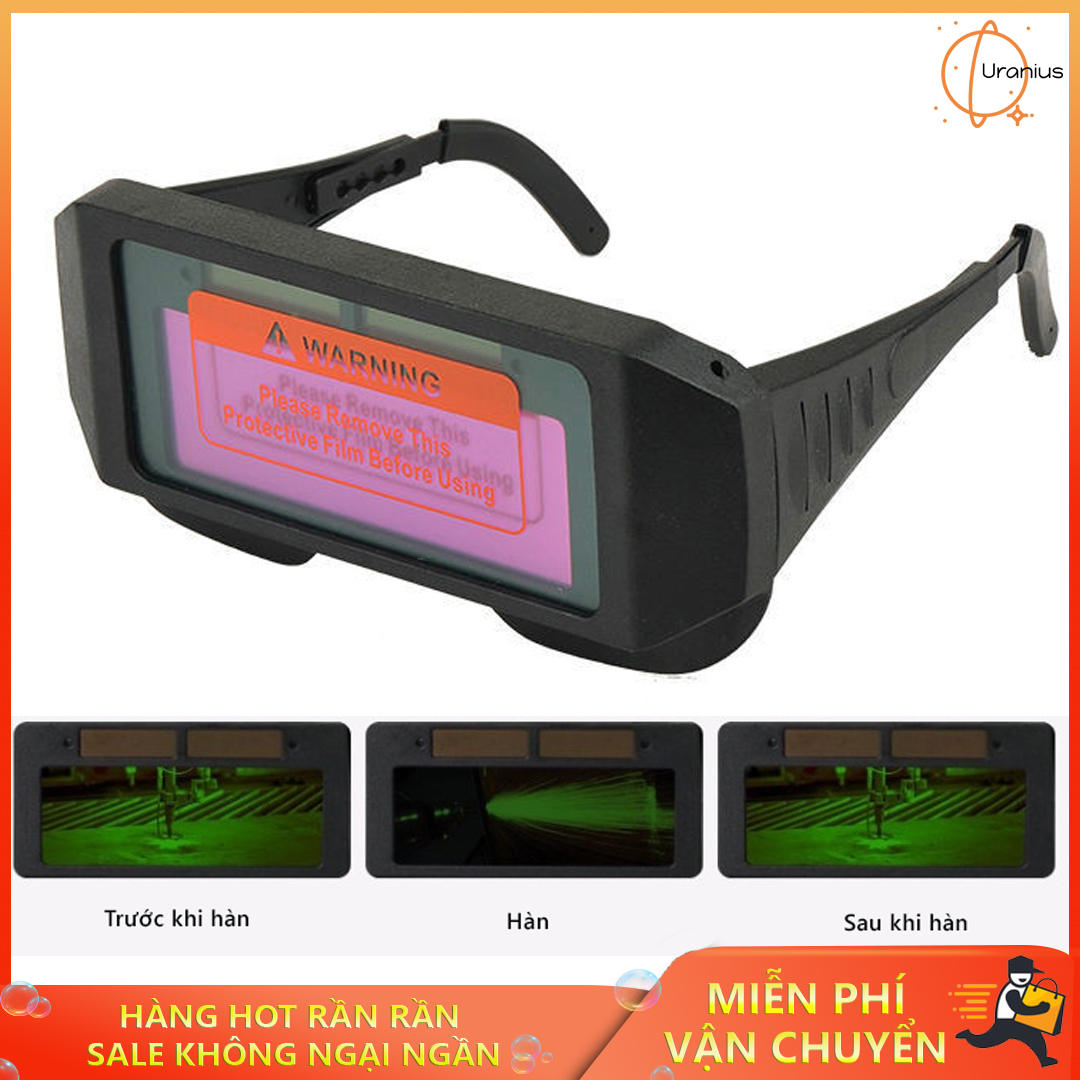 Kính Hàn Loại Tốt, Kính Hàn Điện Cao Cấp, Kính Hàn Đện Tử Chống Tia Uv, Bảo Vệ Mắt Khi Hàn, Chống Tia Cực Tím - Chống Lóa - Sale 50%