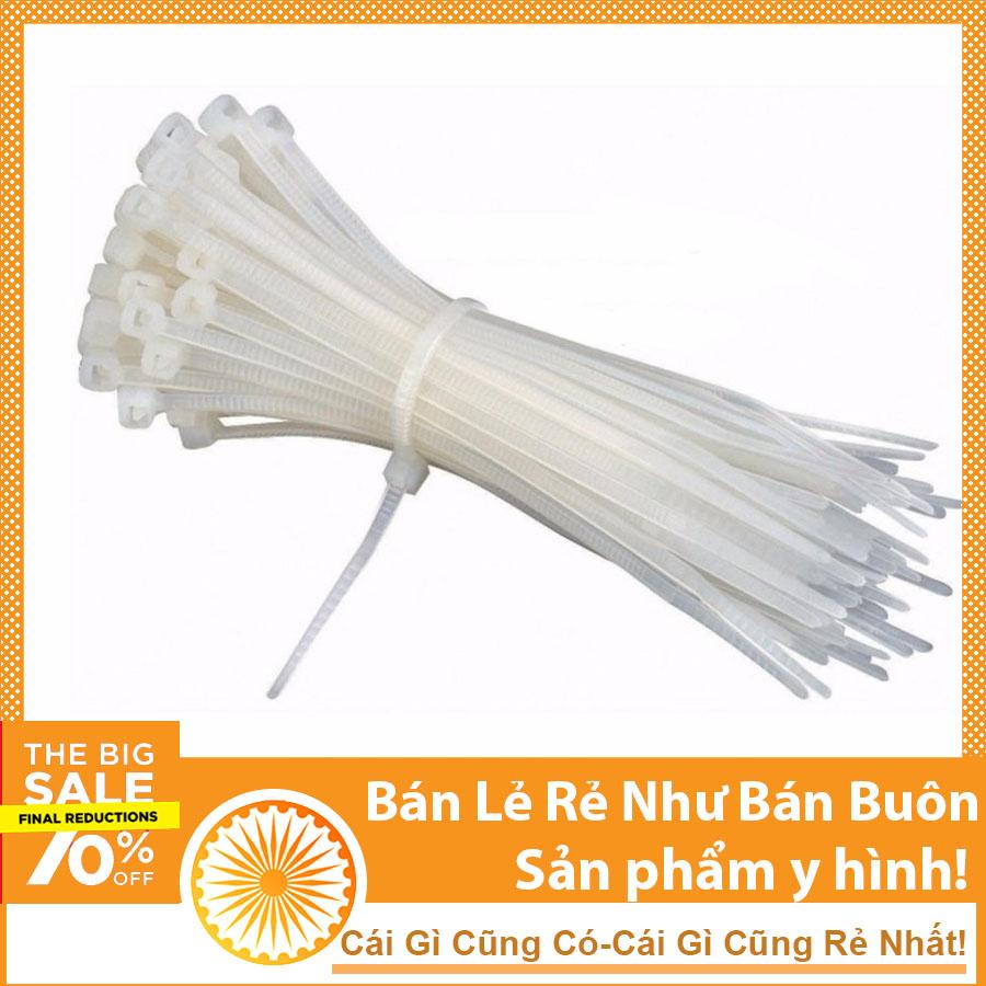 Gói 500 dây buộc nhanh, dây thít loại to dài 4x200mm