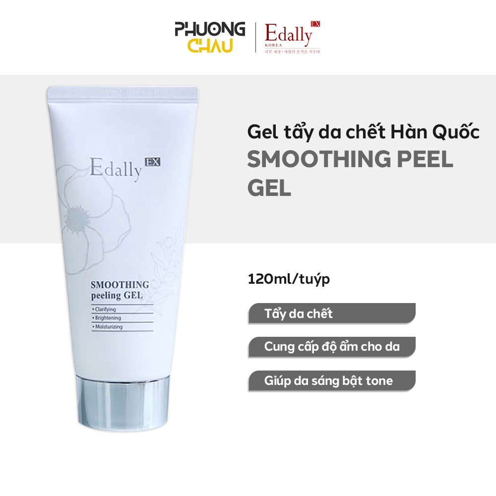 Gel tẩy da chết dưỡng ẩm và làm sáng da Edally EX Hàn Quốc tuýp 120ml