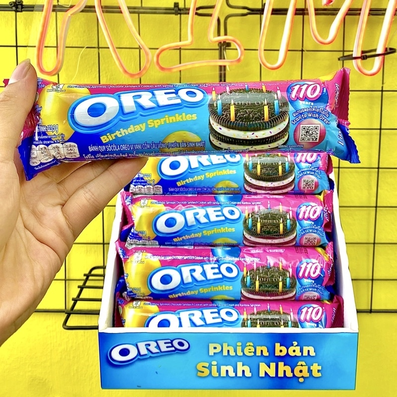 ☬ Bánh quy Oreo vị vani cốm cầu vồng