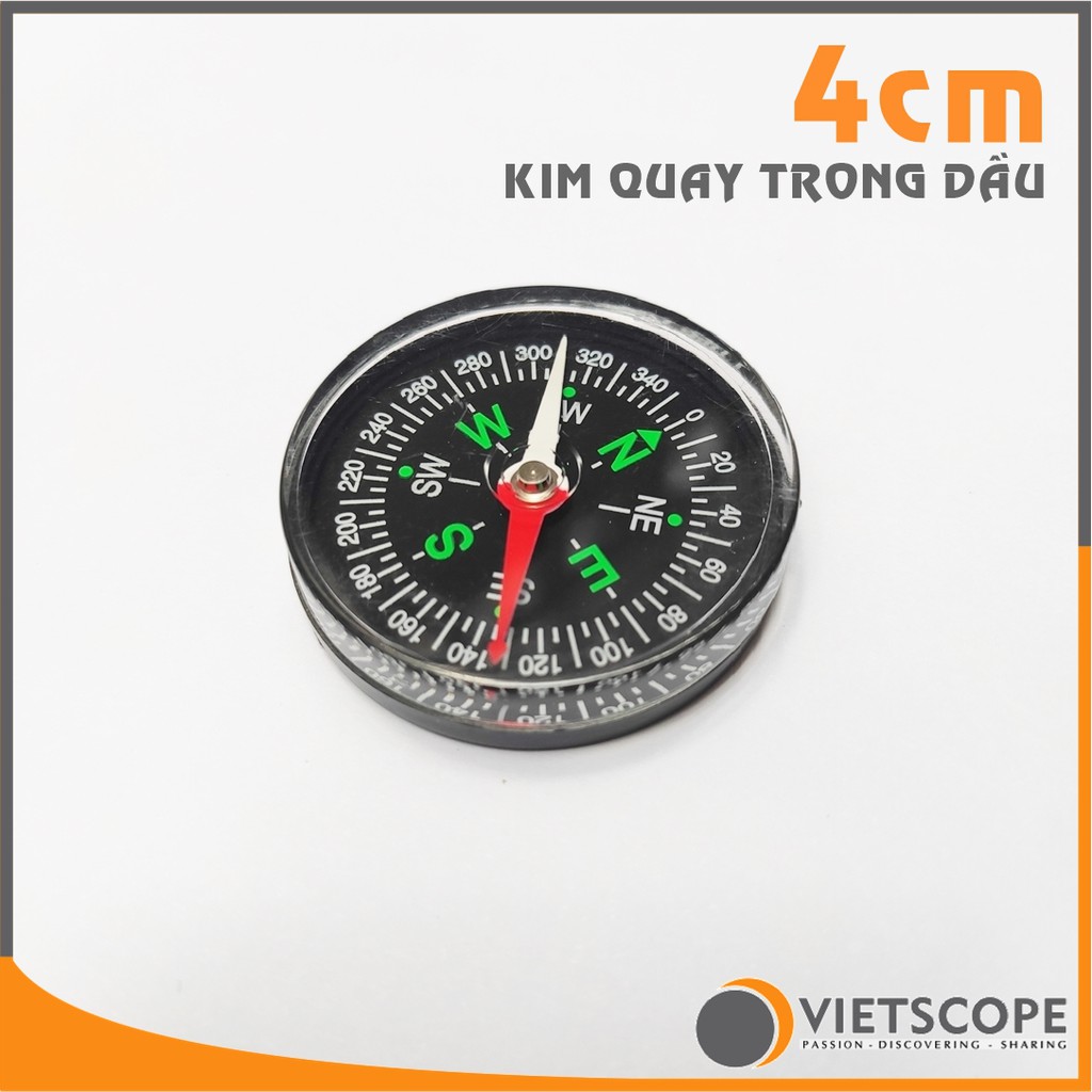 La bàn nhựa mini dc10 xác định hướng