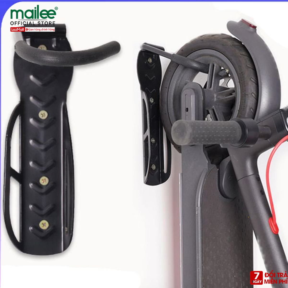 Móc treo, giá đỡ treo xe đạp dựng đứng lên tường, chắc chắn cho xe đạp, xe đạp đua, xe đạp địa hình leo núi Mai Lee