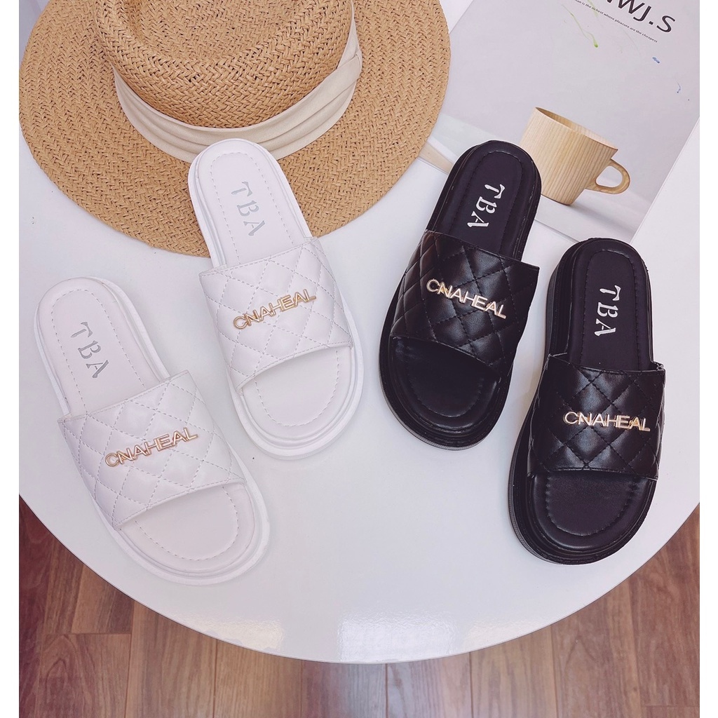 ◄✺☽  dép chanel dép đế cao nữ siêu êm siêu sang Hót Nhất 2021