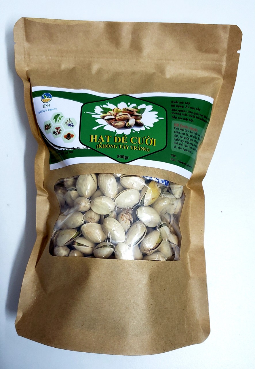 [HCM]Hạt Dẻ Cười (Pistachio) nhập khẩu Mỹ 500g