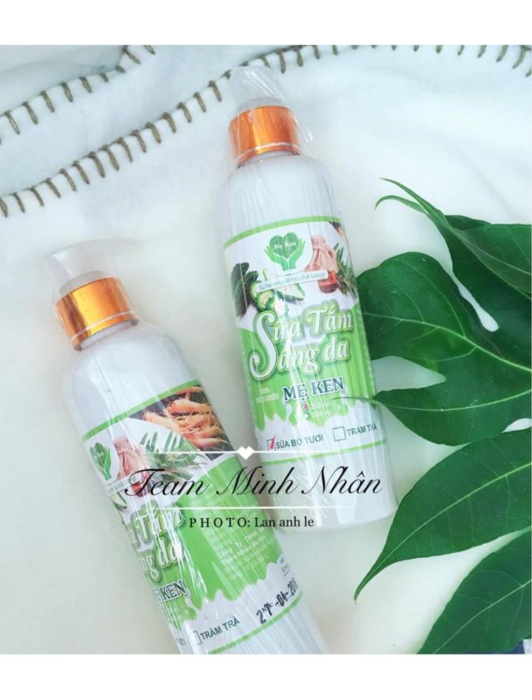 Sữa tắm sáng da mẹ ken - sáng da, mềm ,mịn mướt 250ml