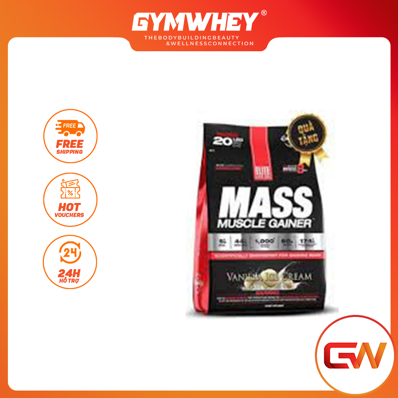 Sữa Tăng Cân Tăng Cơ Elite Labs Mass Muscle Gainer - 5LBS