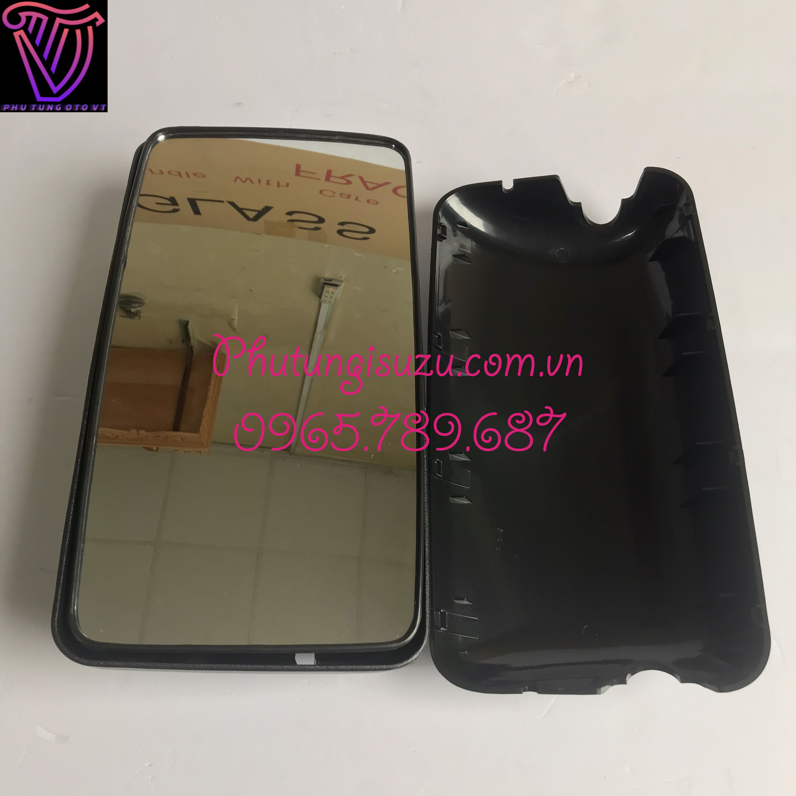 Gương chiếu hậu to Isuzu FVM / FVR / FRR/ NQR / NPR