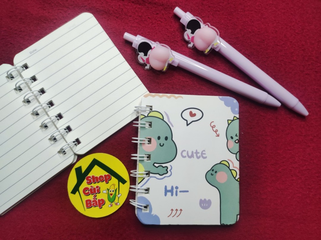 Sổ lò xo nhỏ có hàng ngang