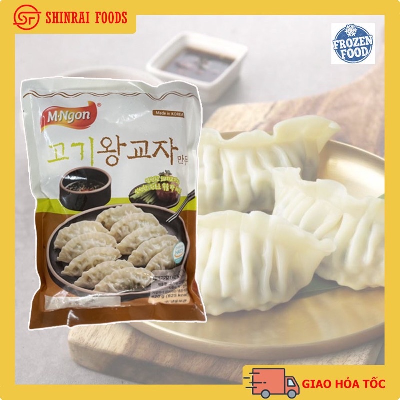 Há cảo thịt M-ngon 420gram Hàn Quốc