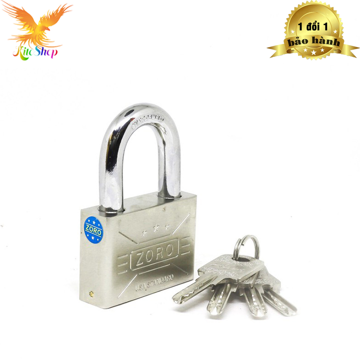Ổ khóa zoro size đại 5p trắng