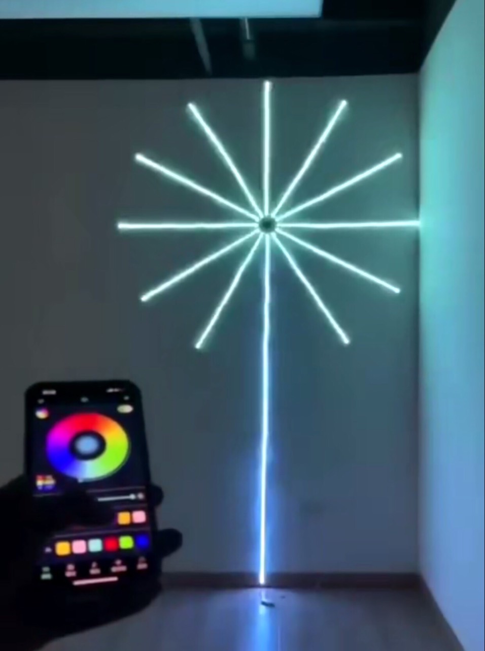 ĐÈN LED PHÁO HOA 6   CÂY NGUỒN 220V BAO ĐẸP 20w  có  quà giá lớn   tốt chi ân khách  hàng