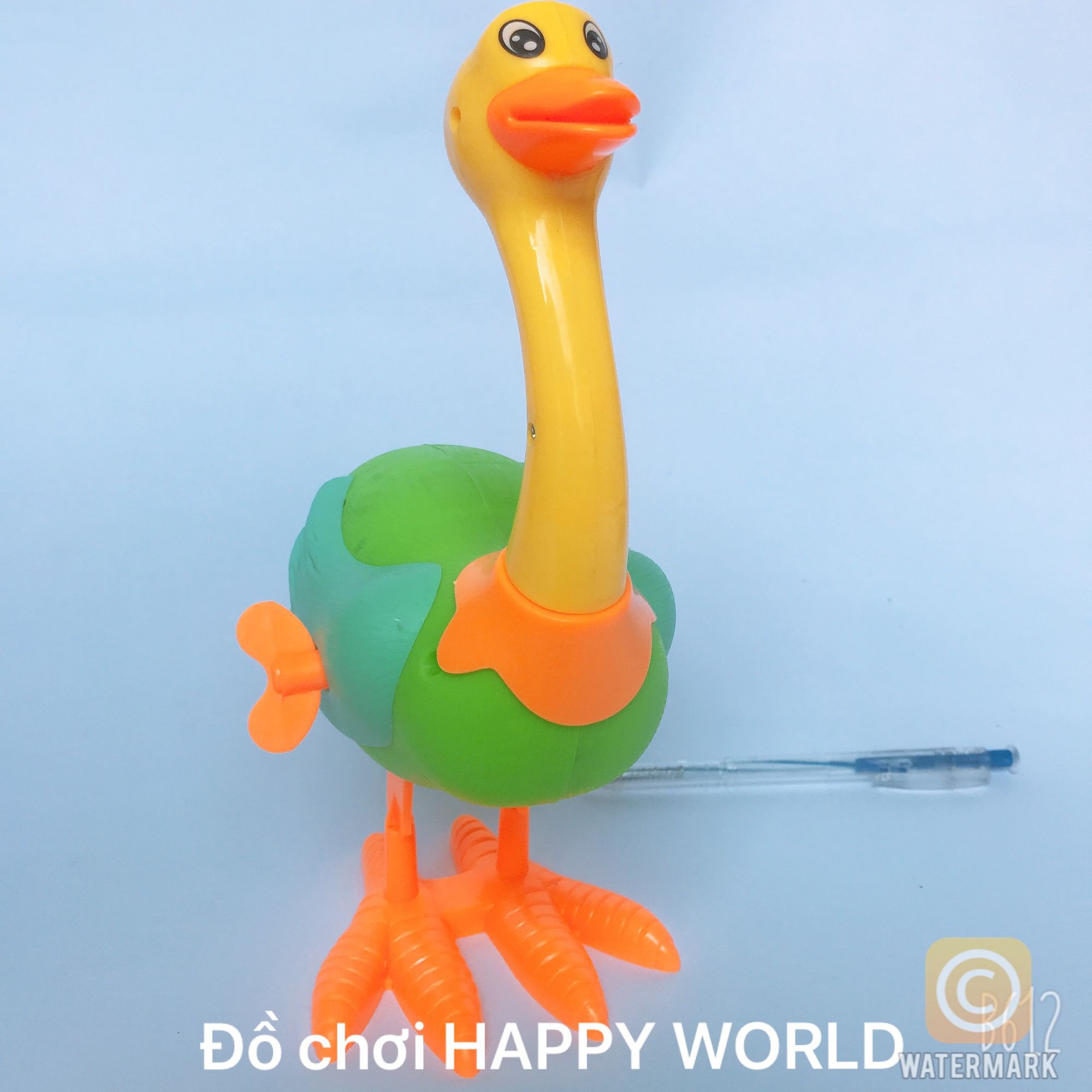 Đồ chơi Đà Điểu đáng yêu nhảy lạch bạch vui nhộn