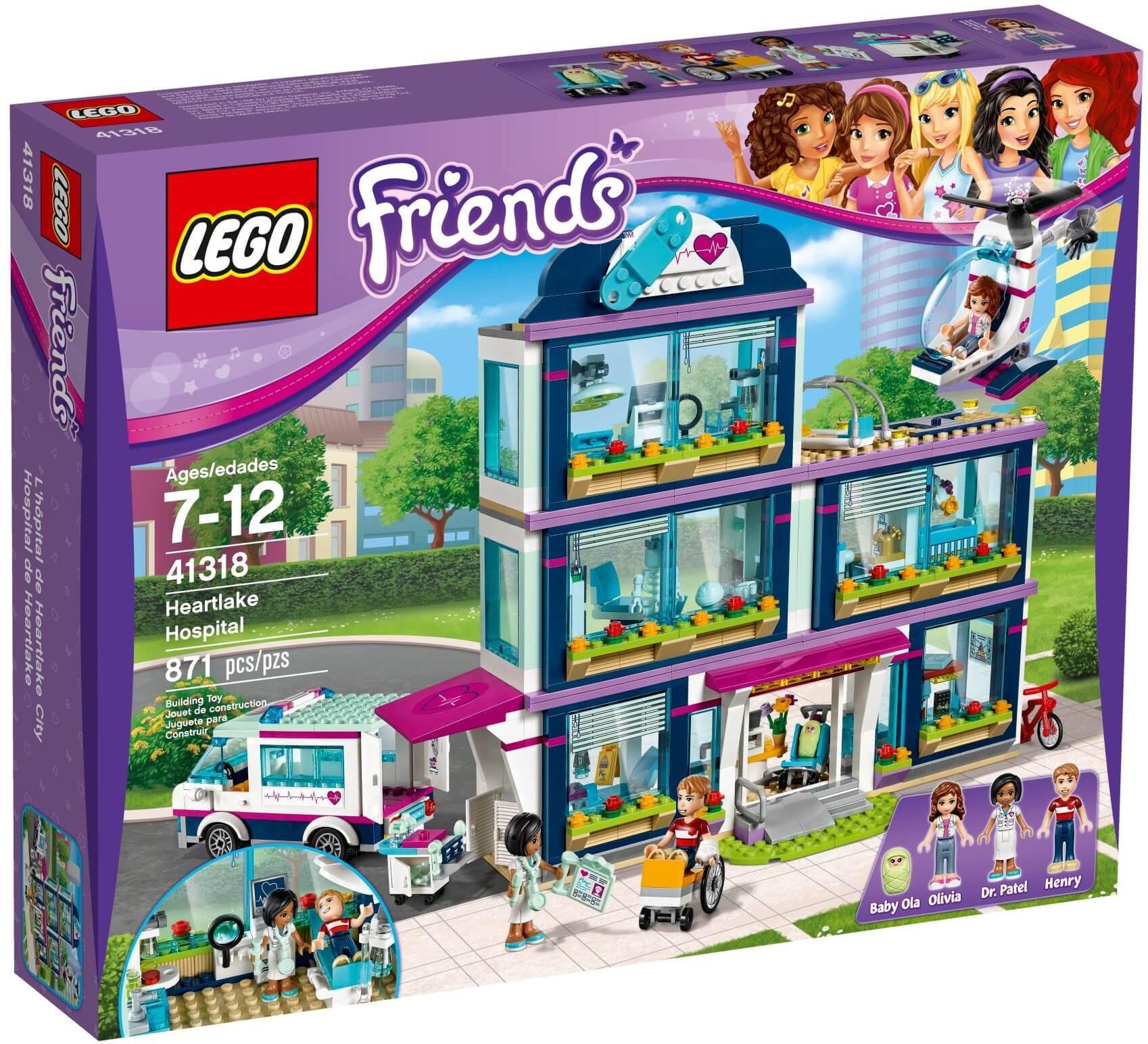 Đồ Chơi Mô Hình Lego - Bệnh Viện Heartlake 41318 (871 Chi Tiết) giá tốt cập  nhật 2 giờ trước - BeeCost