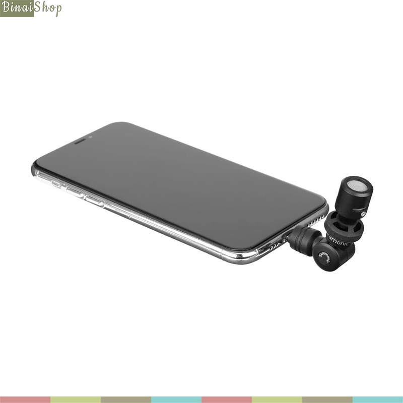 Saramonic Smartmic Di Mini - Micro Cho Điện Thoại, Máy Tính Bảng Apple, Chuẩn MFi, Giắc Cắm Lightning