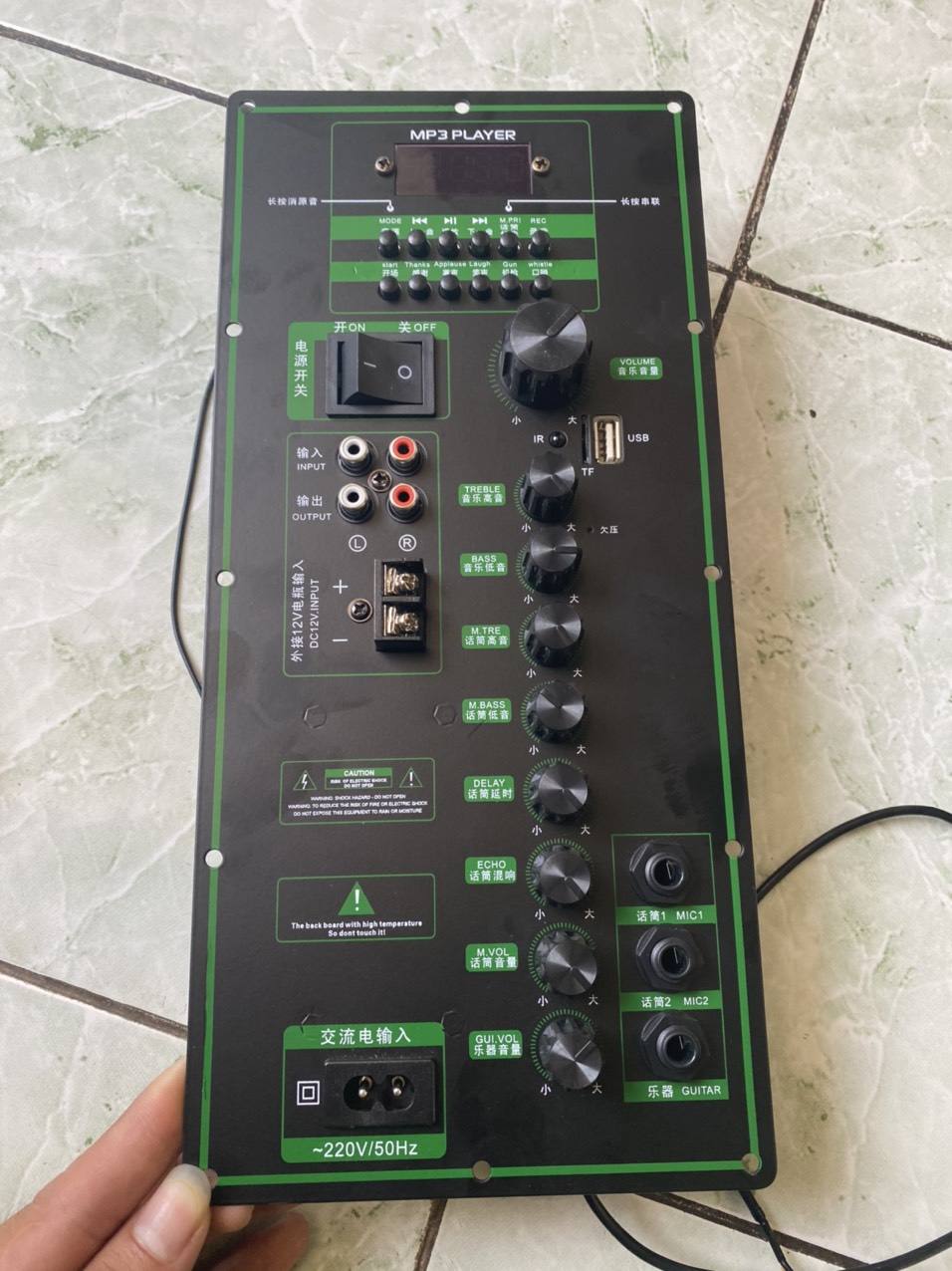 [HCM]Mạch loa kéo 4 tấc giá rẻ