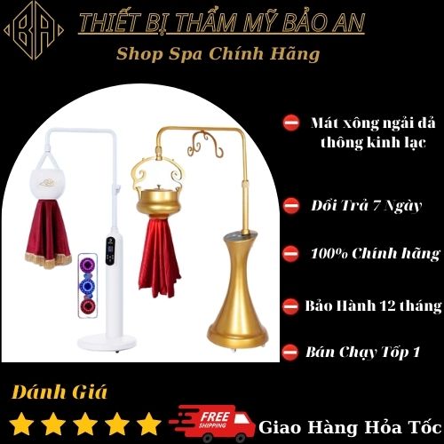 Máy xông ngài cứu 2023 - dùng trong - spa -tmv