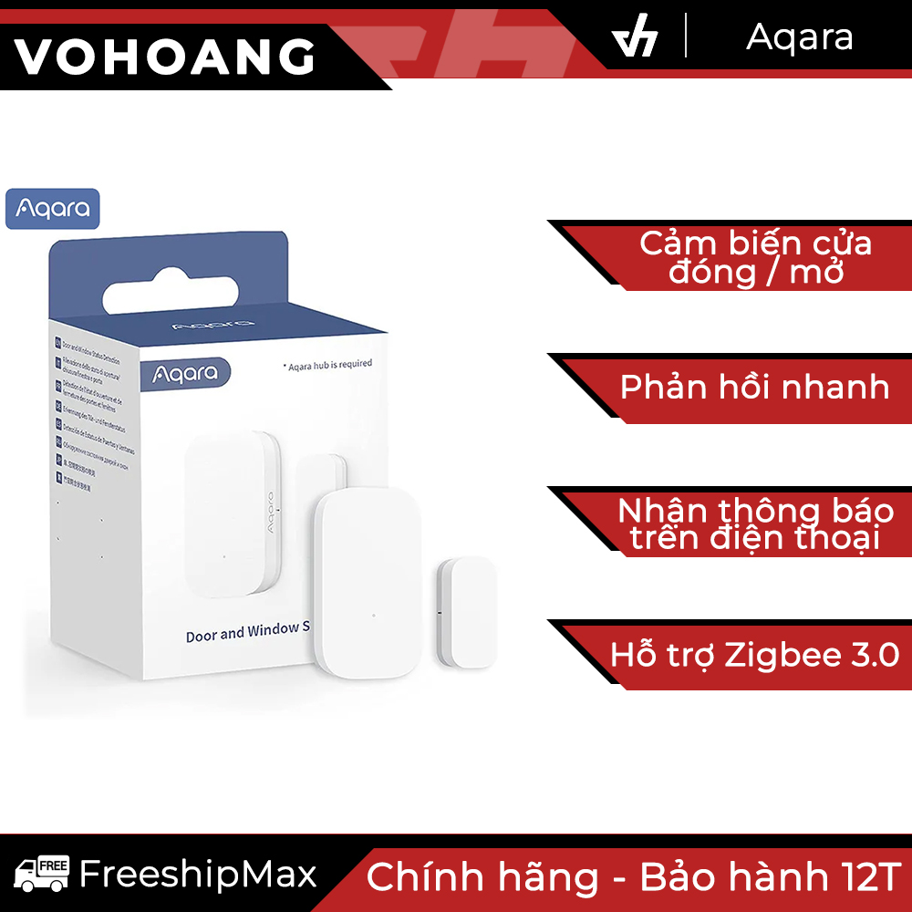 [Smarthome] Cảm biến Đóng, Mở cửa, cửa sổ Aqara MCCGQ11LM - Bản quốc tế