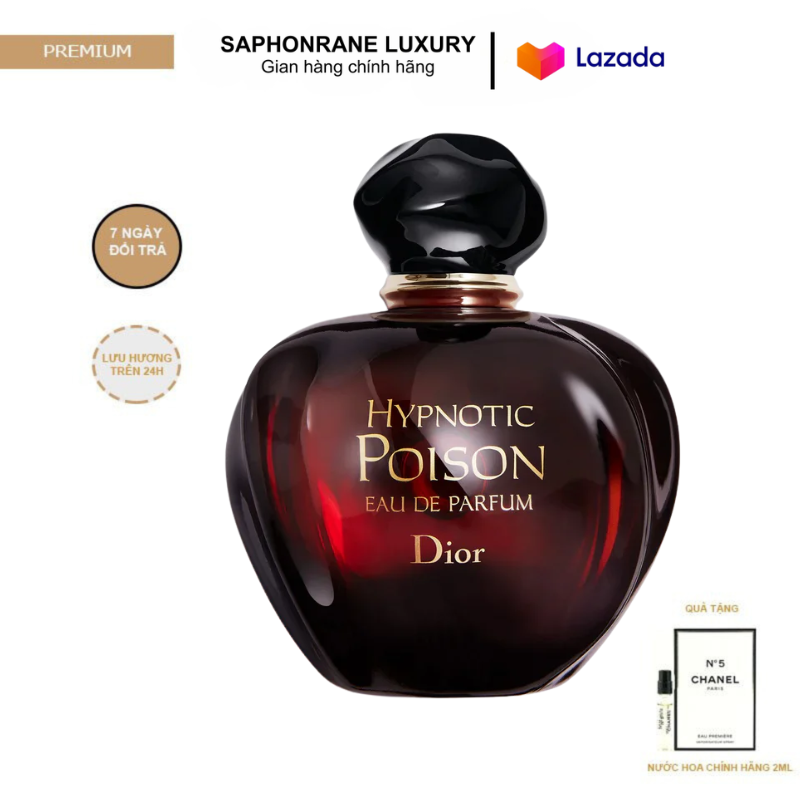Dior Hypnotic Poison EDP 100ml_Quyến rũ, Bí ẩn, Gợi cảm, Nữ tính