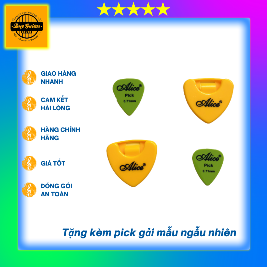 Combo 2 cái hộp đựng phím Alice phím đàn guitar - 2 cái hộp đựng pick Alice phụ kiện đàn guitar - Duy Guitar Store