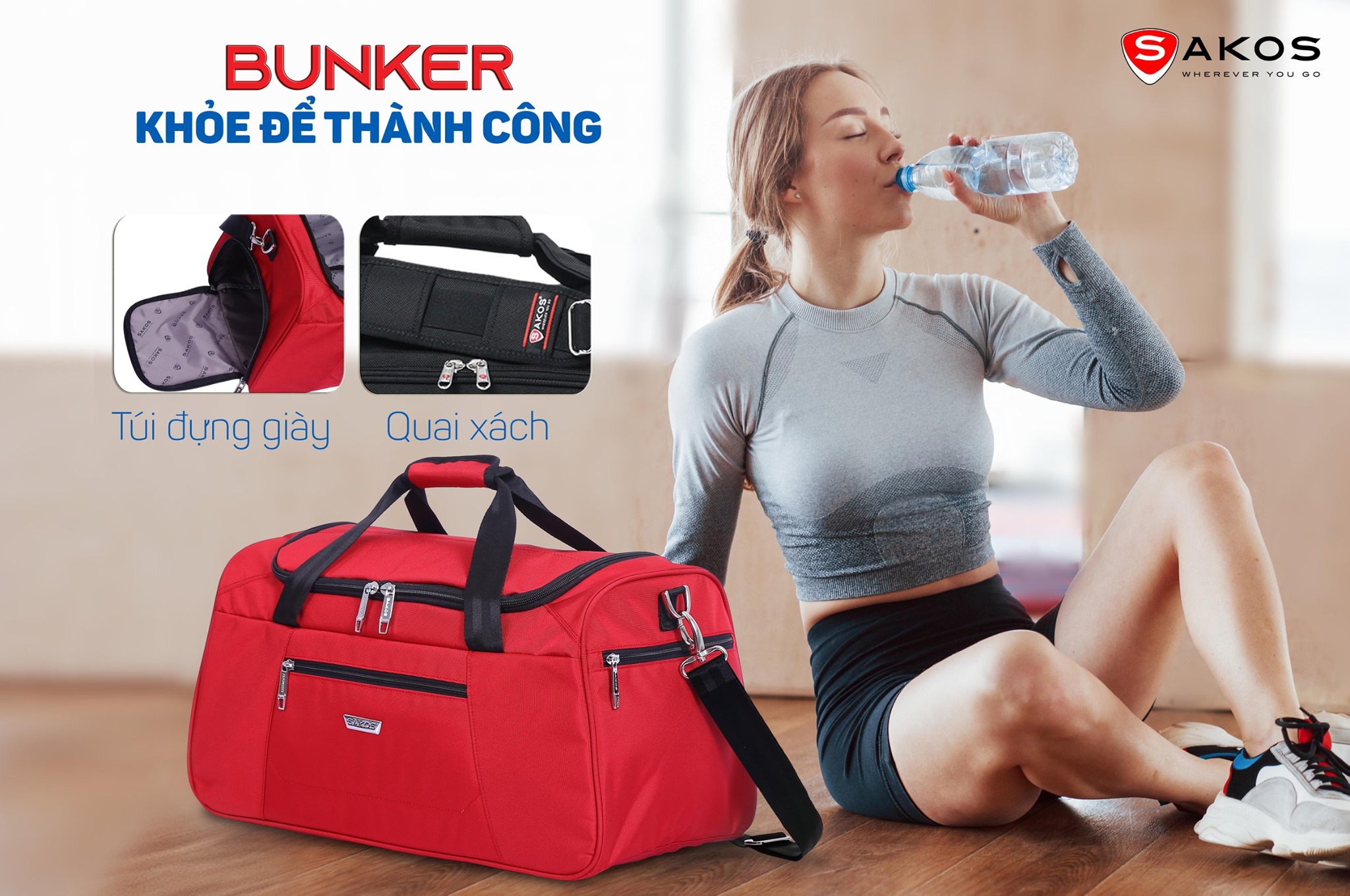 Túi du lịch Sakos Bunker