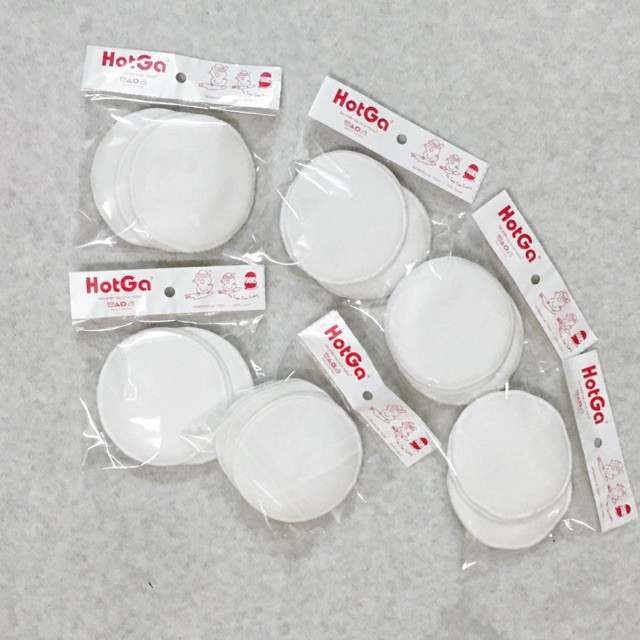Miếng lót thấm sữa giặt được Hotga 1 bịch 4 miếng