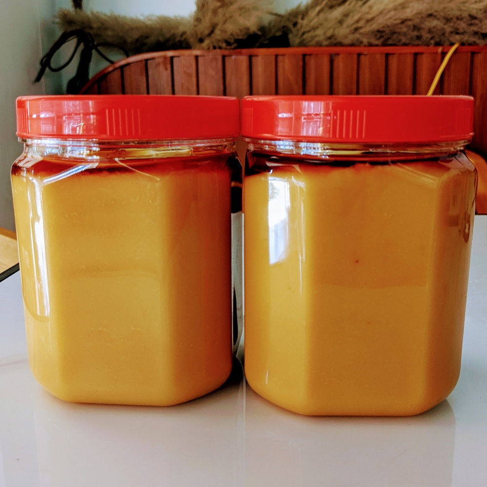 [ĐẶC SẢN AN GIANG] Combo 2 Hủ Đường thốt nốt dạng mềm hiệu Thanh Tùng (1KG/hủ) (thơm ngon, chuyên dụng cho làm trà sữa, sữa tươi trân châu đường đen, nấu chè) - HSD 6 tháng