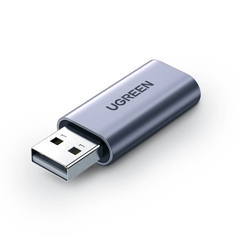 UGREEN Sound Card Usb 3.5mm Audio Interface External Sound Card to Earphone Speaker for Laptop Nintendo Switch Audio Card