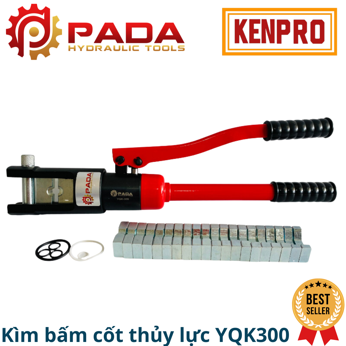 Kìm bấm cốt thủy lực YQK300 - Hàm ép từ 16 đến 300mm2 -