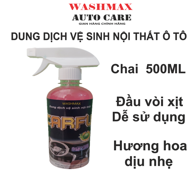Dung dịch vệ sinh nội thất CarFu 500ML