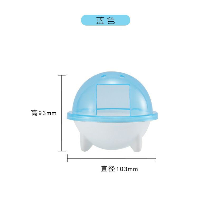 Nhà Tắm UFO Nhựa hamster thỏ bọ nhím sóc