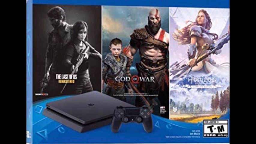 Máy ps4 2nd tặng kèm 3 game god of war, the last of us, horizon complete